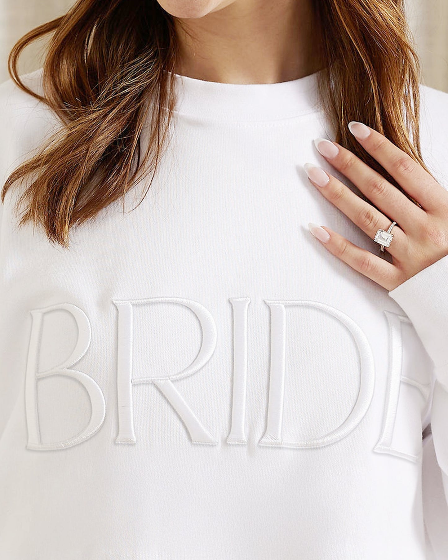 Classic BRIDE Crewneck & Joggers Set (Embroidered)