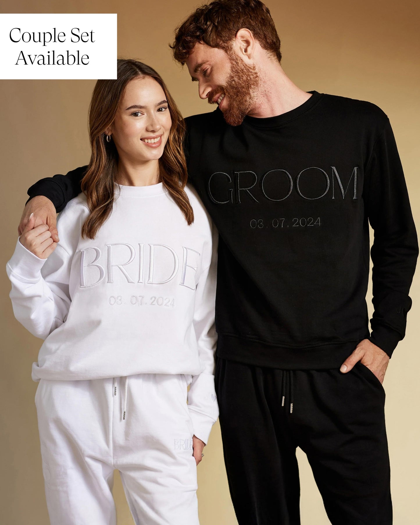 BRIDE Crewneck & Joggers Set (Embroidered)