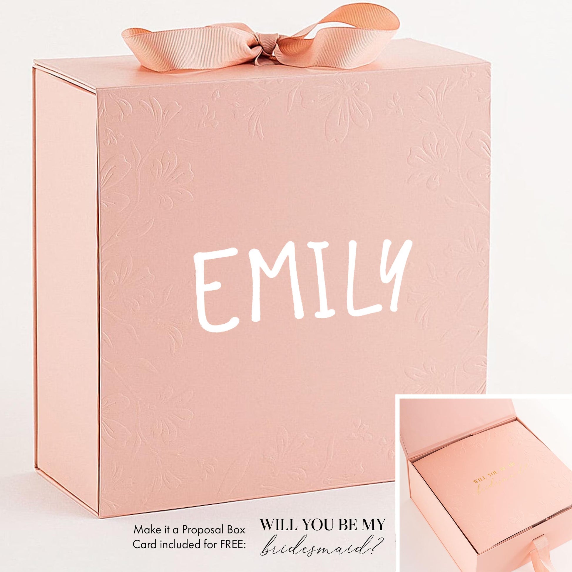 Women's Bridesmaid Proposal Box & Bride Gift Box - 5 gifts, Note Card, and  Crinkle Paper!, 1 Count - City Market