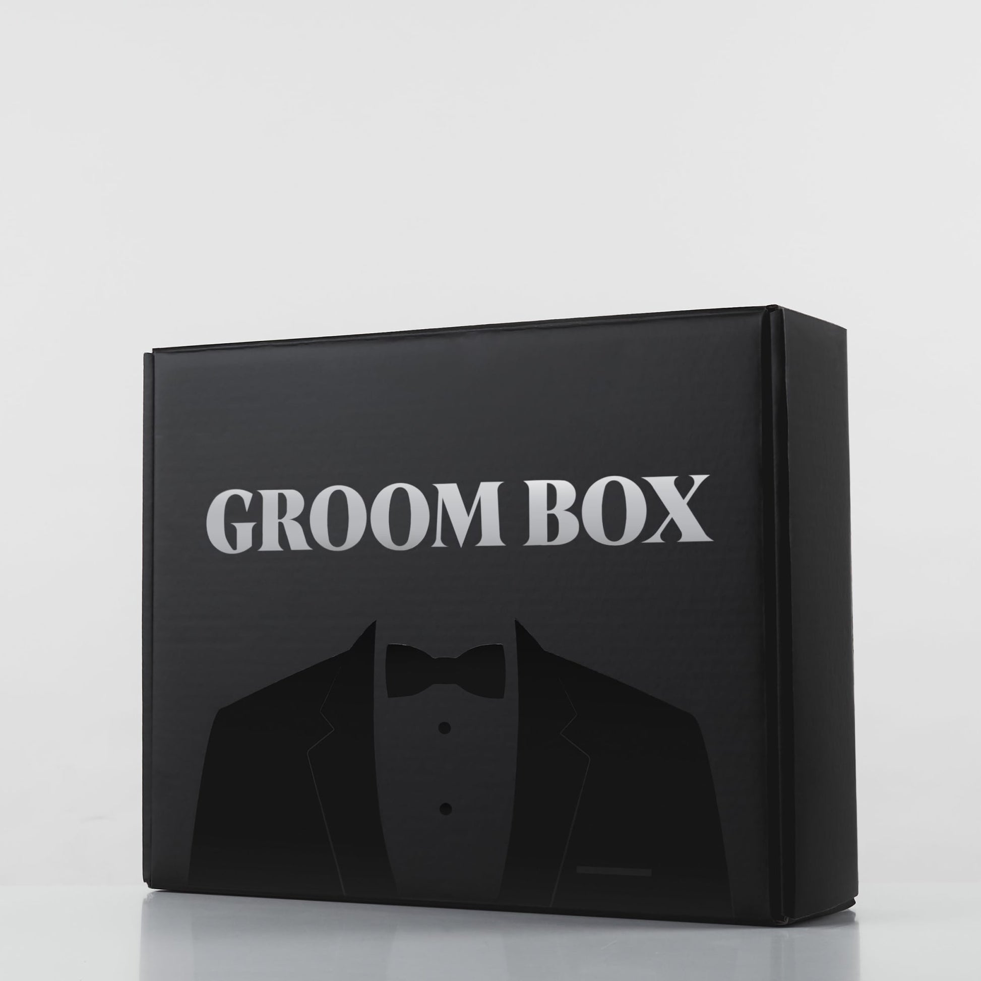 10-in-1 Ultimate Groom Box filled with premium, curated goodies that he will enjoy even after the big day.