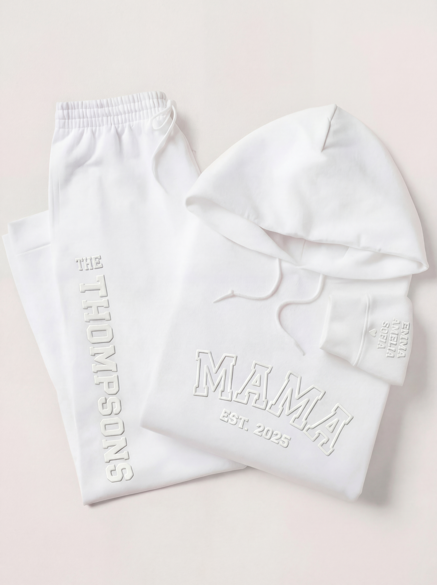 MAMA Hoodie & Joggers Set (3D Puff)