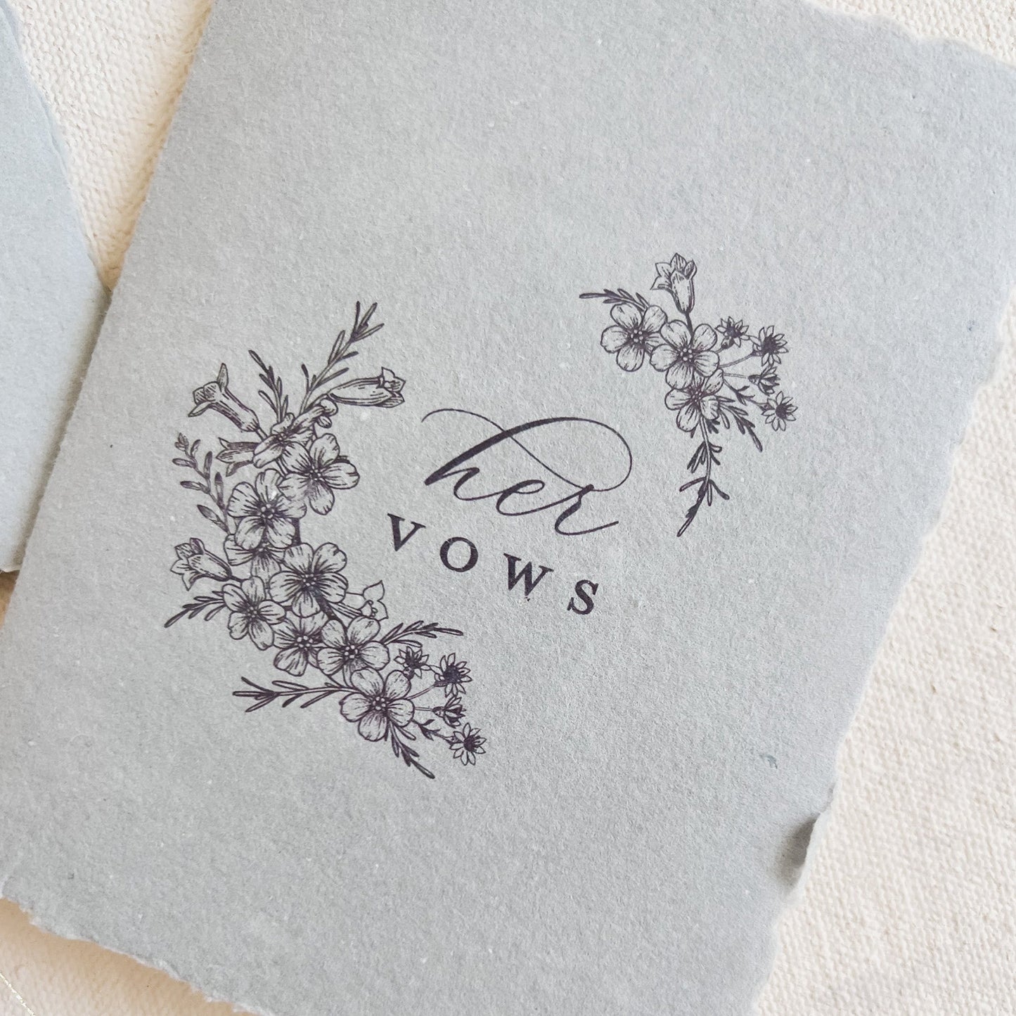 His and Hers Vow Book Set