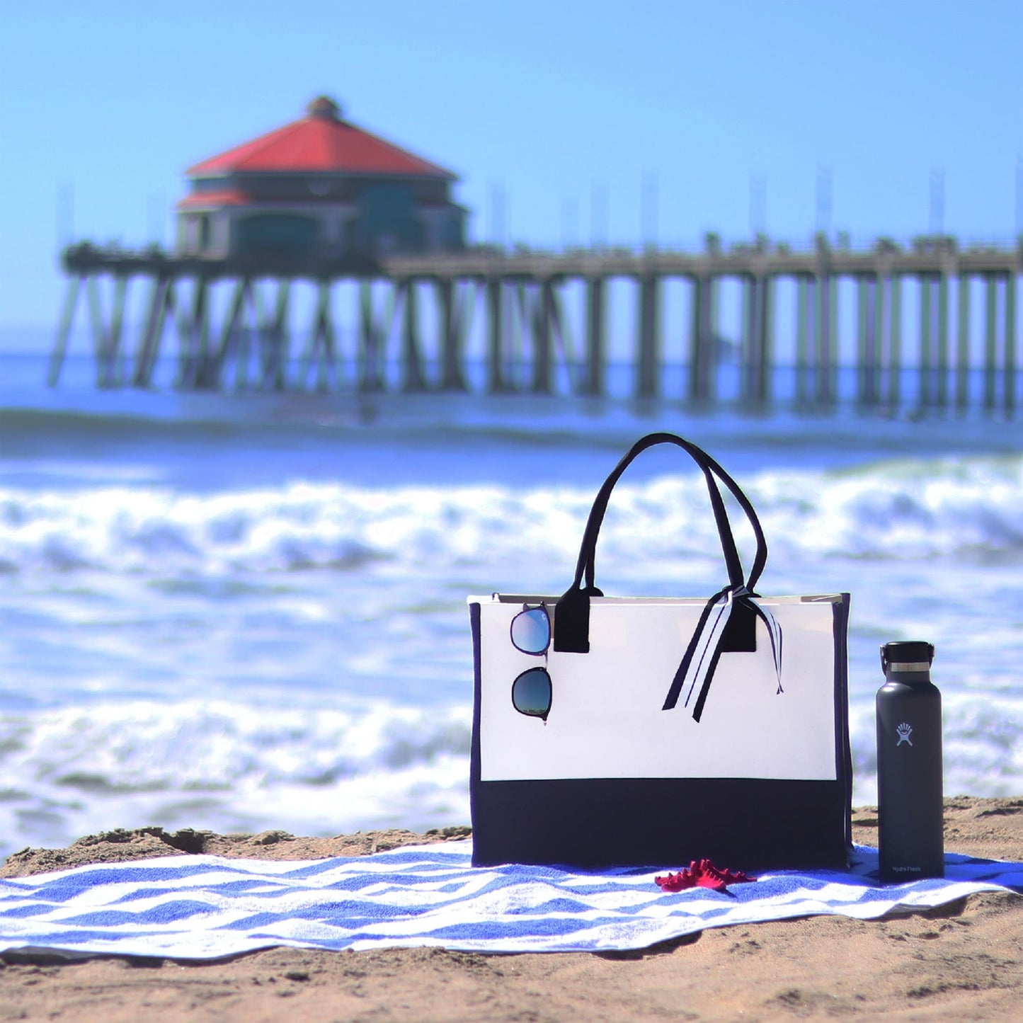 Honeymoon Vibes Beach Tote Bag