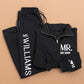 Embossed MR & MRS Quarter Zip/Joggers Sets - Contrast