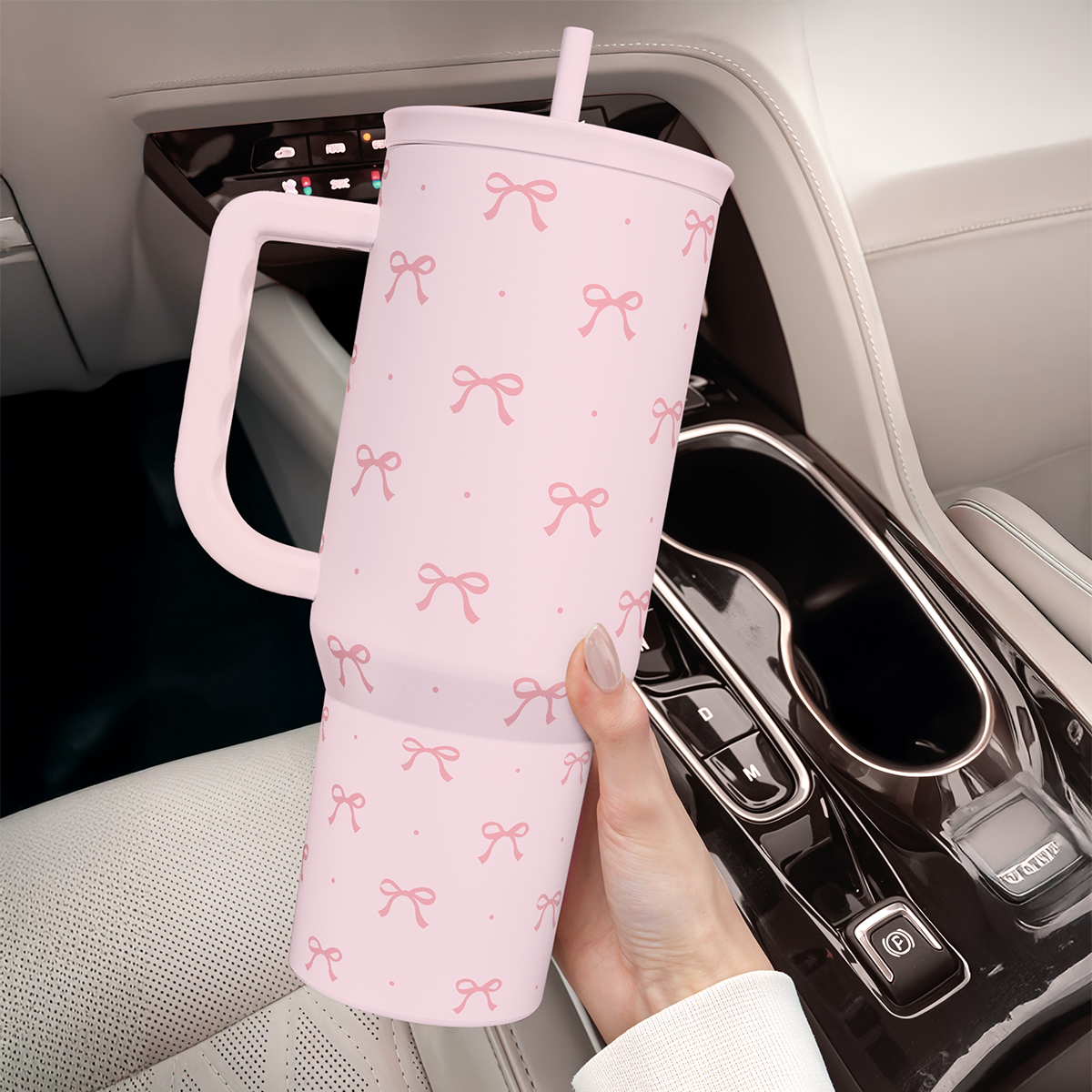 Coquette Bow Stainless Steel Tumbler