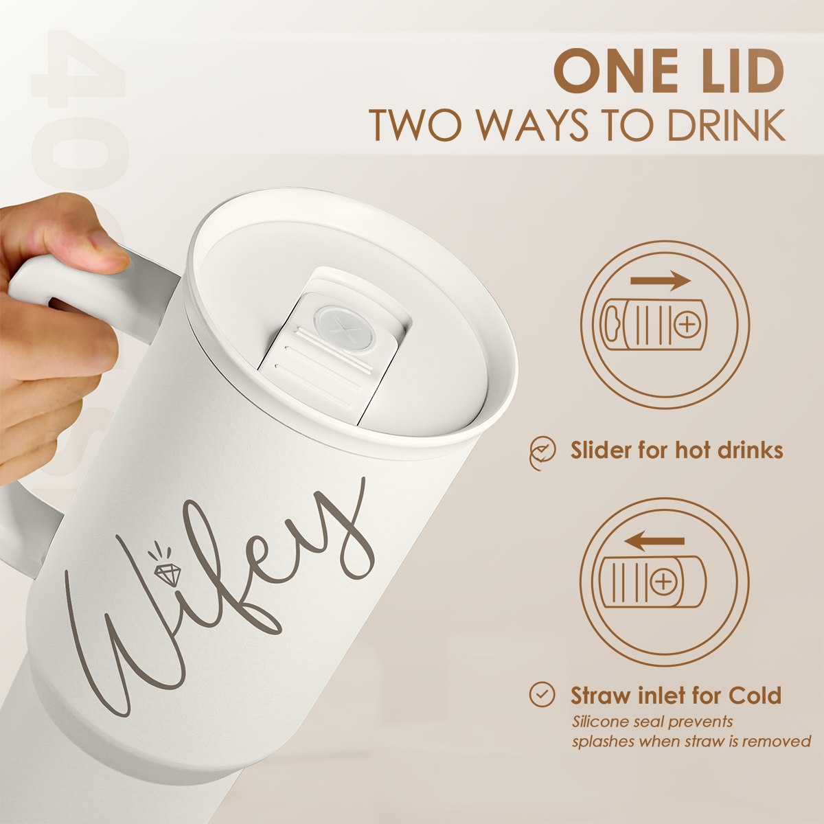 Wifey Stainless Steel Tumbler