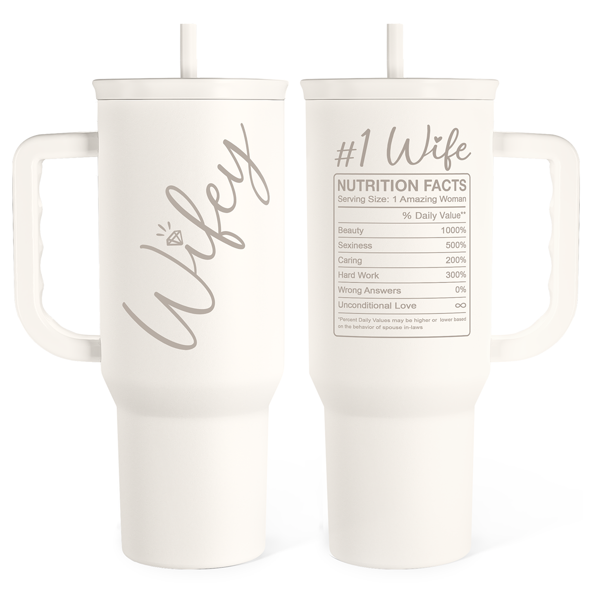 Wifey Stainless Steel Tumbler