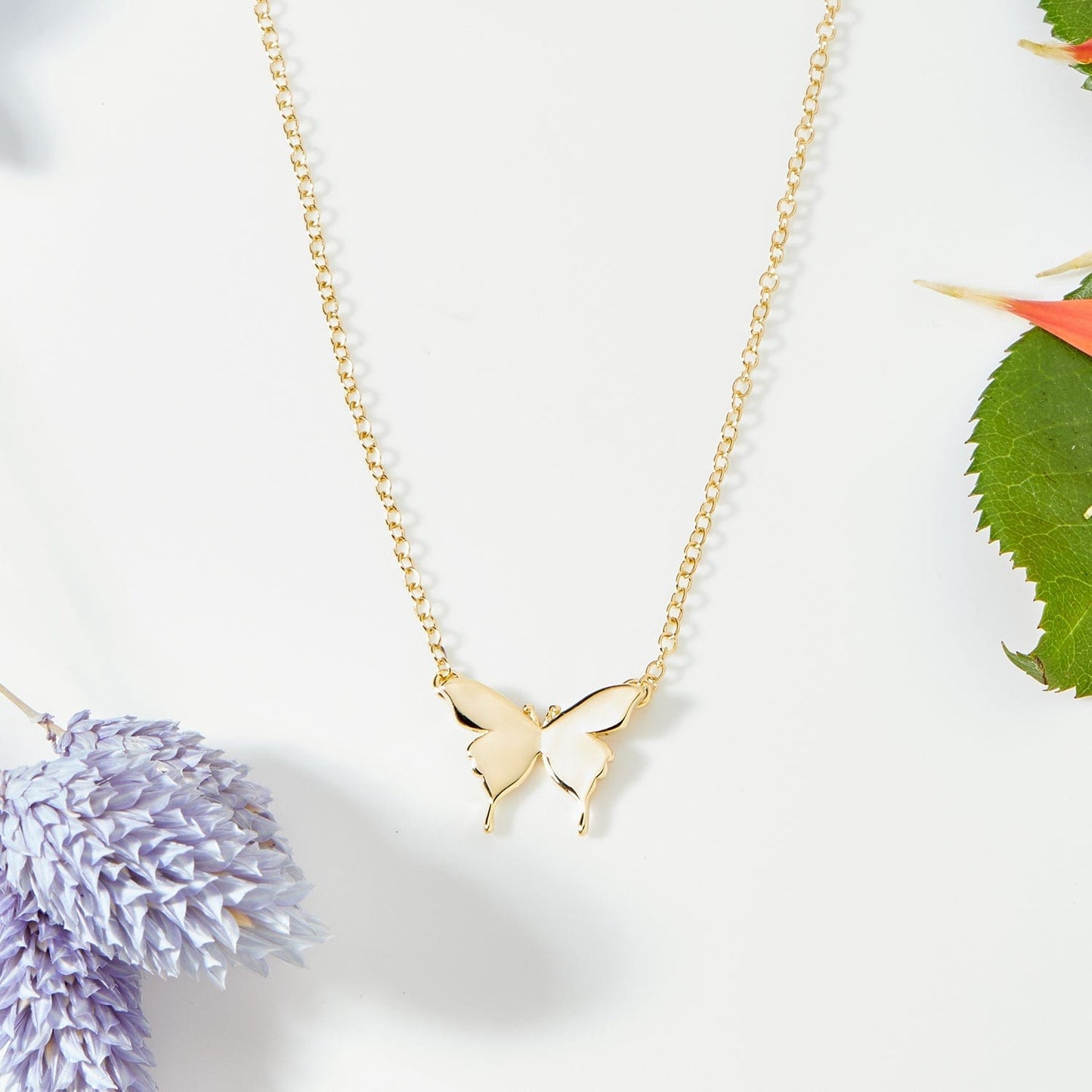 Mother's Day Butterfly Pendant Necklace
