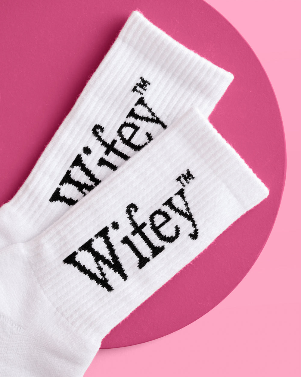 Wifey Socks | White Tube Socks for Brides & Bachelorette