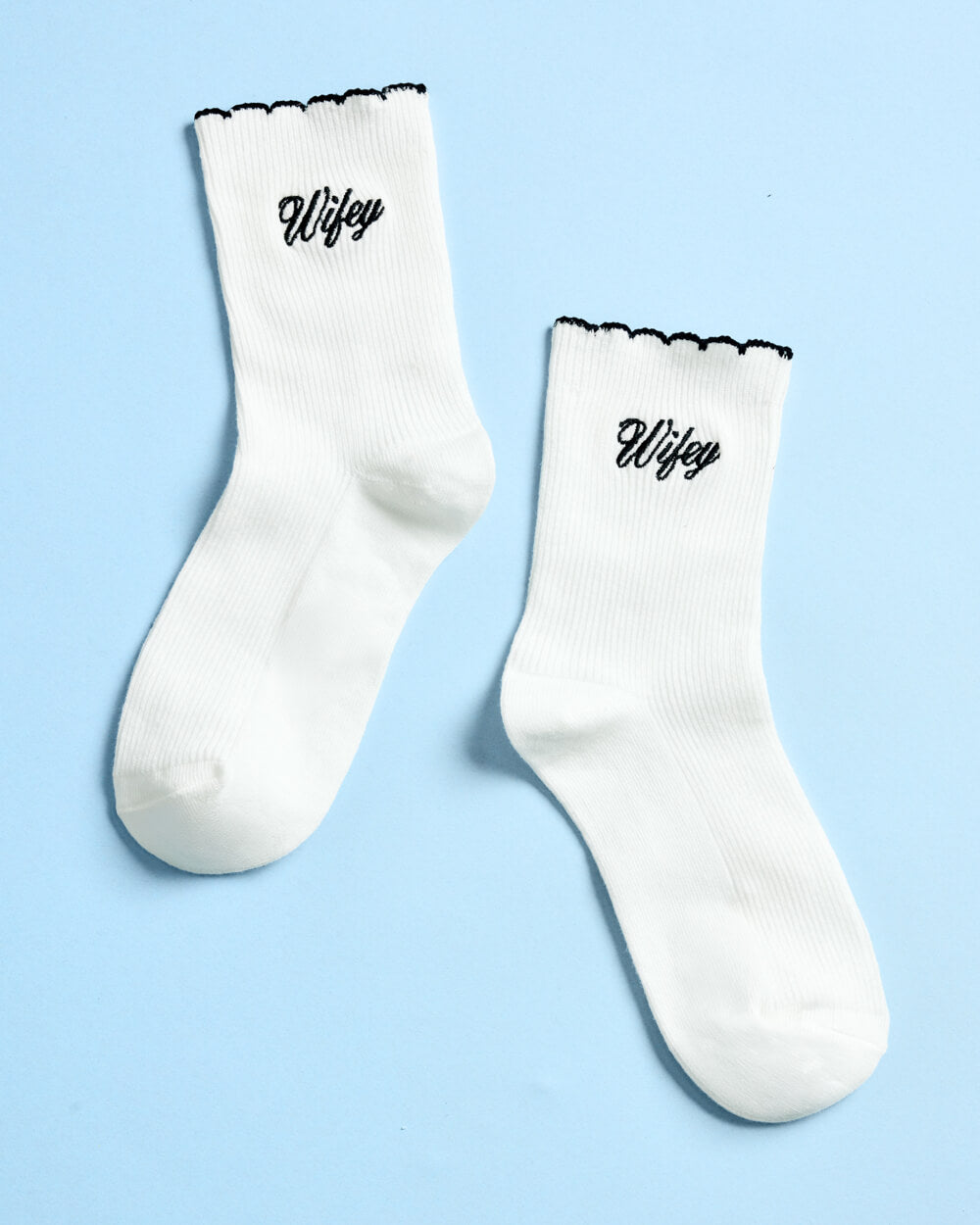 Wifey & Hubby Matching Socks | Newlywed Gift Set for Couples