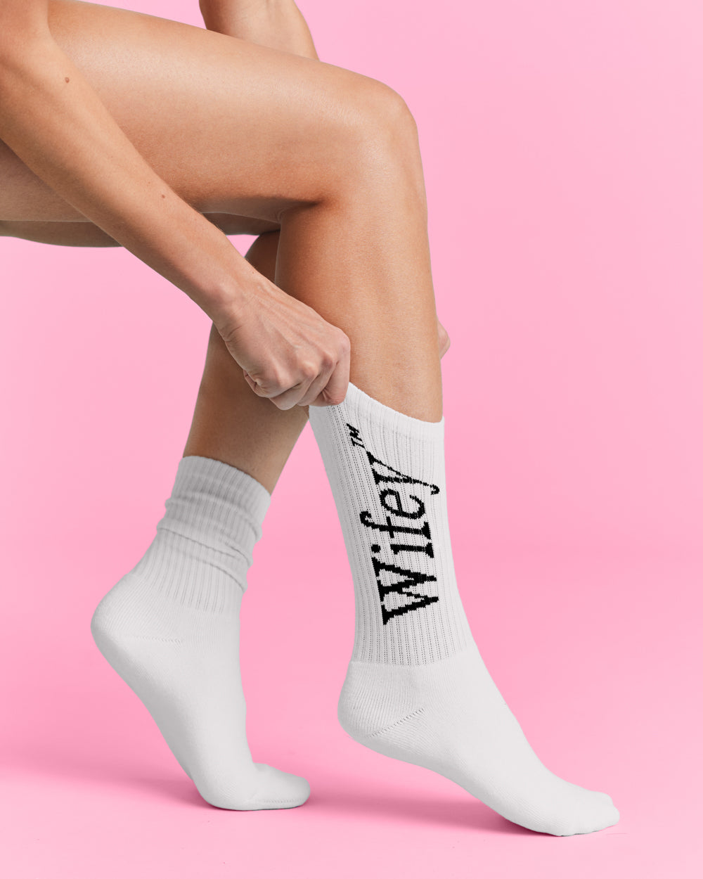 Wifey Socks | White Tube Socks for Brides & Bachelorette
