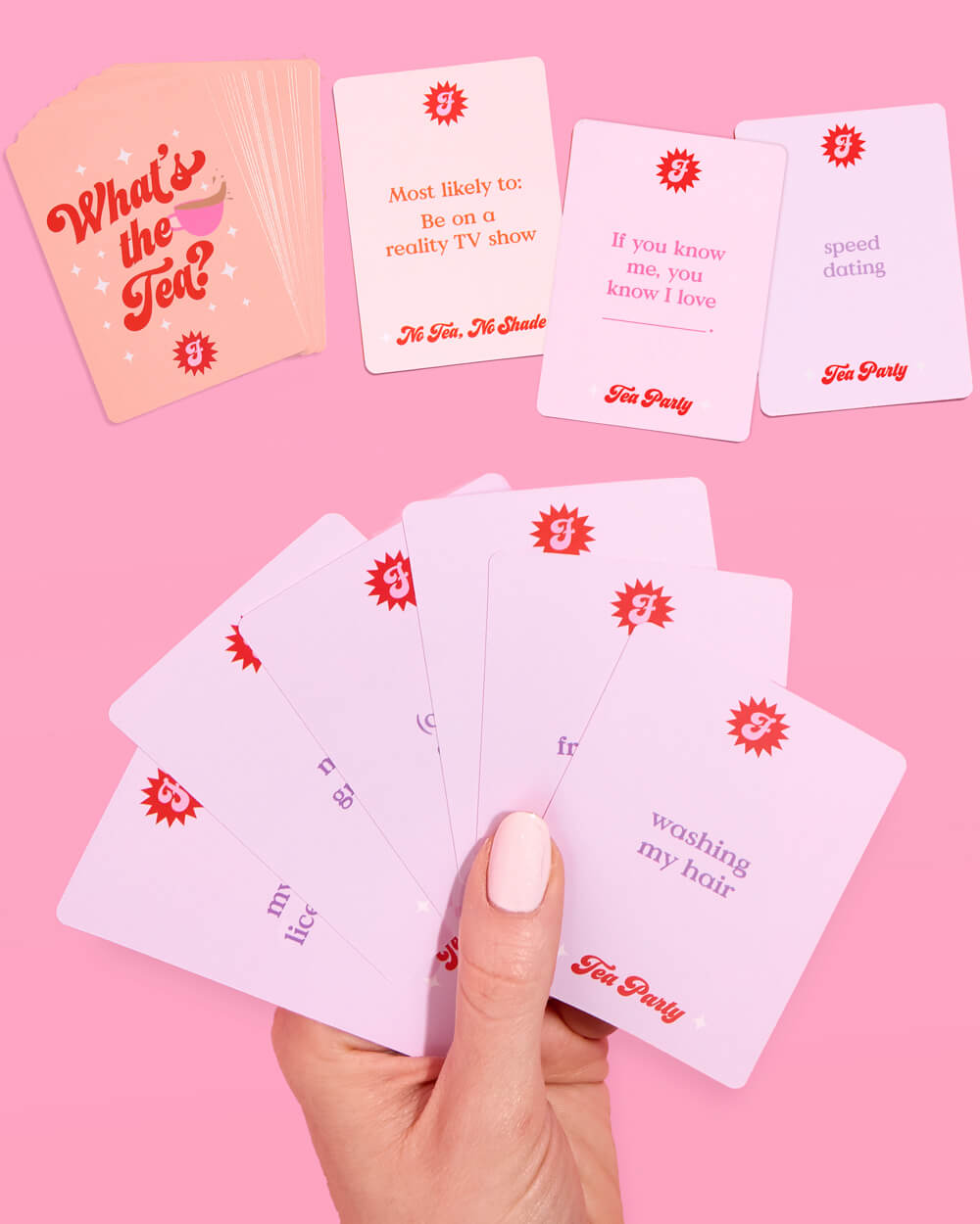 What's the Tea? Game - group card game