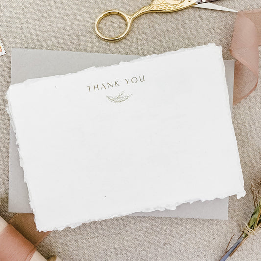 Thank You Note Cards
