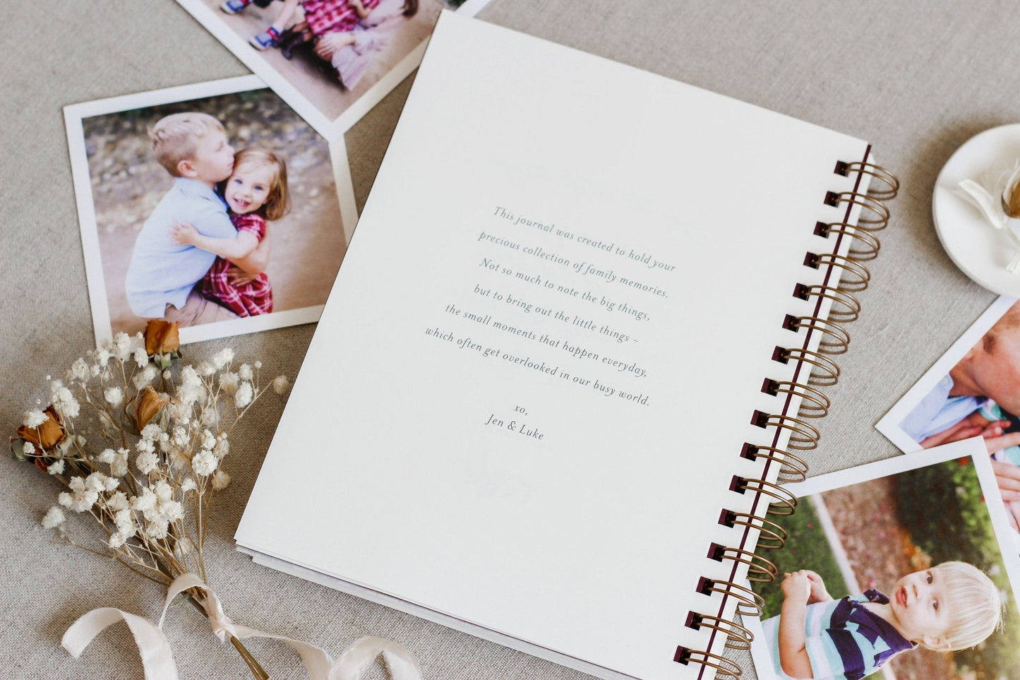 The Little Book of Us / Family Memory Journal