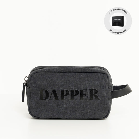 Canvas DAPPER Toiletry Bag