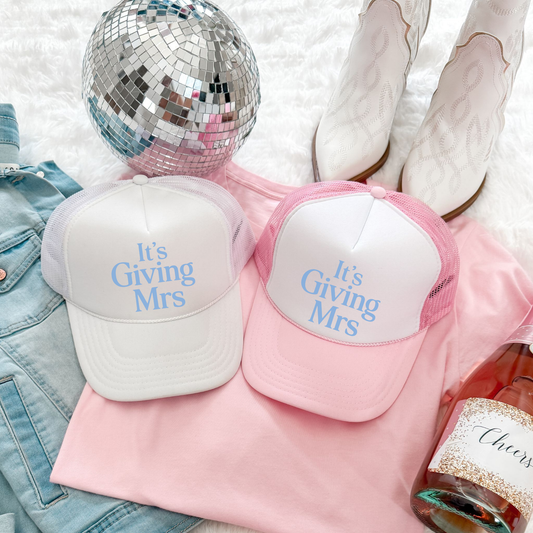 It's Giving Mrs Trucker Hat