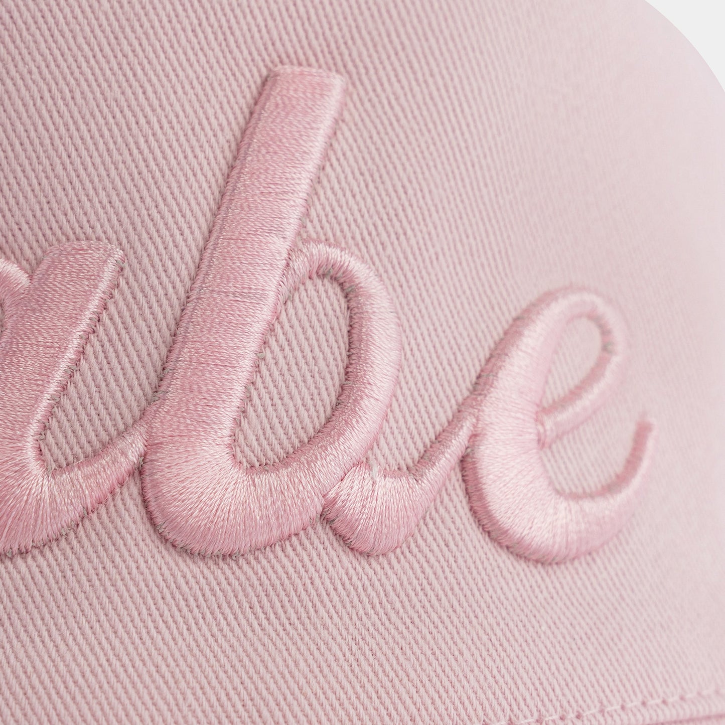 Babe Embroidered Pink Bucket Hat