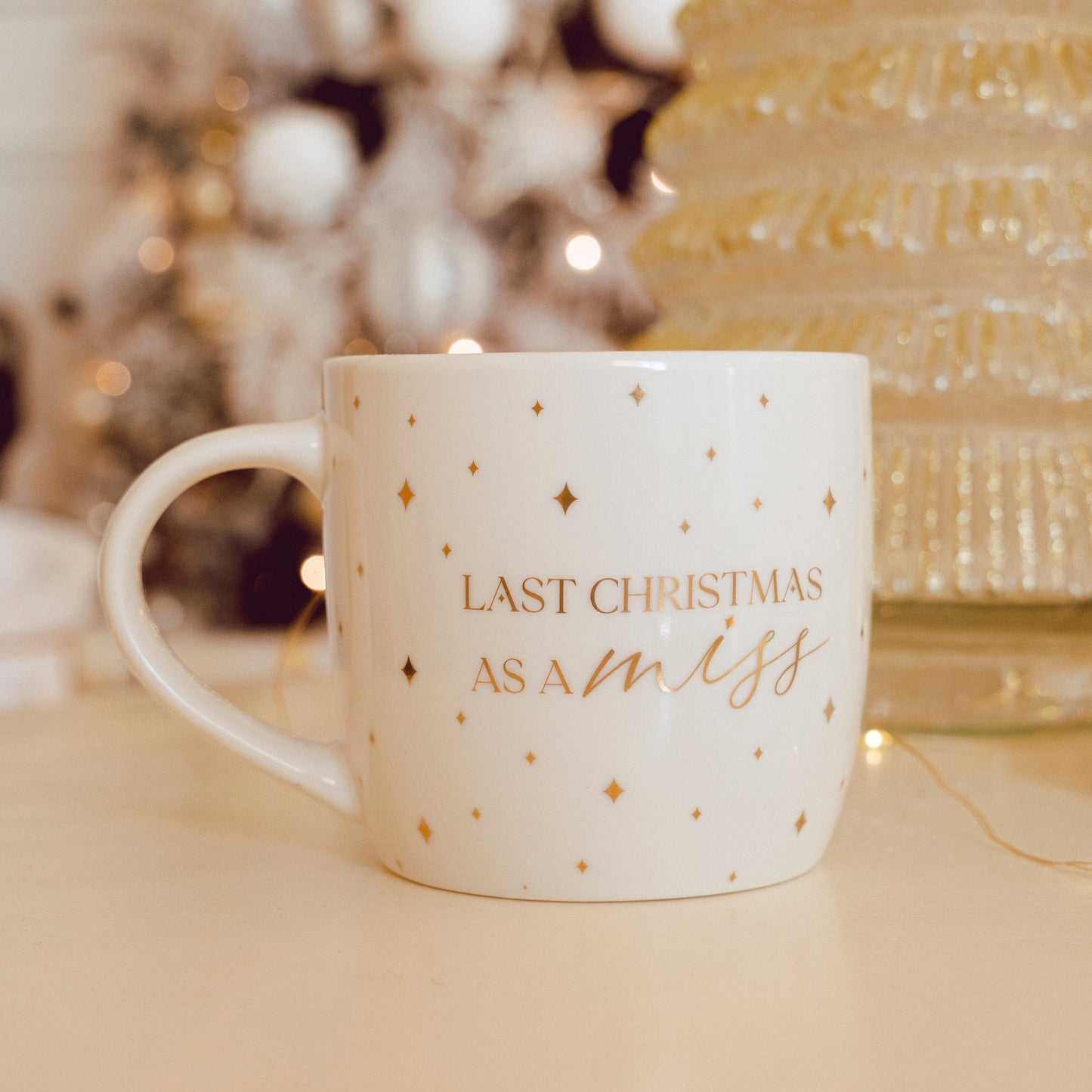 Last Christmas As A Miss Ceramic Mug